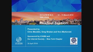 ICANN 61 NYC Readout