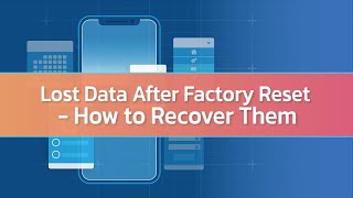 How to Recover Lost Data after a Factory Reset(ios)