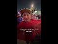 world cup morocco fans celebrate win over spain in doha