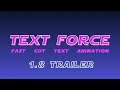 Text Force for After Effects v1.8
