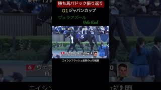 【勝ち馬パドック振り返り】ジャパンカップ　ヴェラアズール　エイシンフラッシュ産駒のGI初制覇