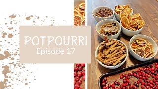 Making Holiday Potpourri | Episode 17 November Vlog Challenge