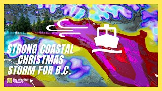 Strong Coastal Christmas Storm for B.C. Threatens Travel Disruptions and Power Outages