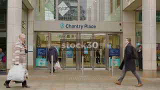 Entrance To Chantry Place Shopping Centre In Norwich, Norfolk, UK