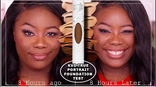 KVD True Portrait FOUNDATION TEST | MsTopacJay