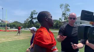Lyn-J Dixon talks fall camp and running back competition 08/11/21