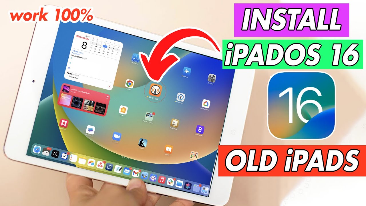 How To Get Software Update IPadOS 16 On Old IPad (iOS 16) - YouTube