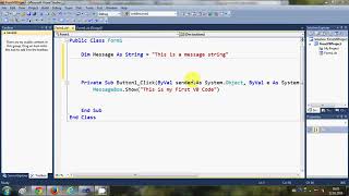 Visual Basic NET Tutorial Beginners Variable Declaration in Visual Basic