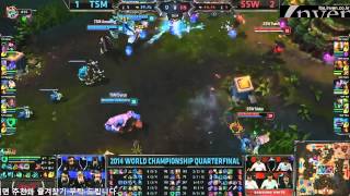 [LOLWorldChampionShip] LOL 월드 챔피언십 9일차 8강 4경기 SSW vs TSM_141003