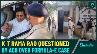 BRS Working President KTR Summoned by ACB for Questioning in Formula-E Race Case