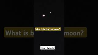 SPACE ODDITY: What is Beside the Moon?