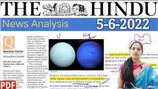 05 June 2022 | The Hindu Newspaper Analysis in English | #upsc #IAS