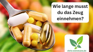 Jod, Vitamin D und co: wie lange musst du diese Nährstoffe einnehmen?