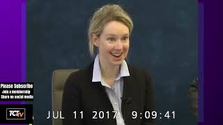 Elizabeth Holmes' First DEPOSITION July 11 Full Session EXPOSED