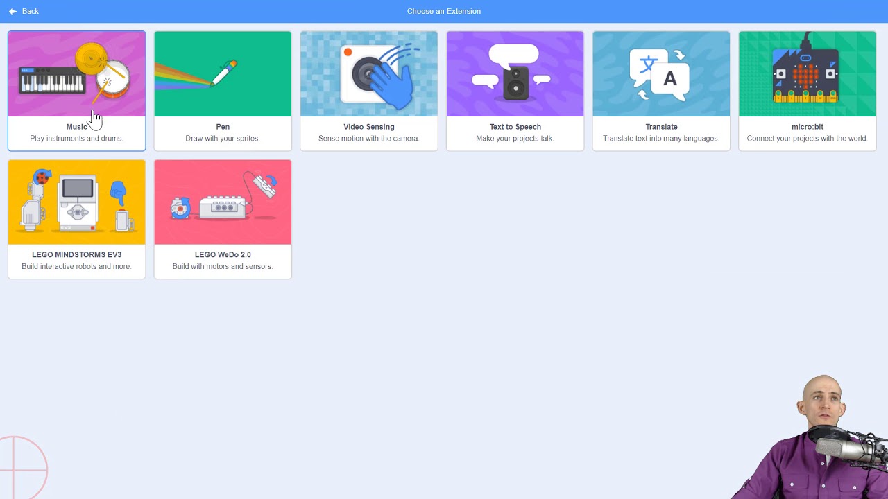 Scratch 3.0 - Extensions - YouTube