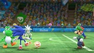 Mario and Sonic at The Rio 2016 Olympic Games #Football -Extra Hard-Team Sonic vs Team Yoshi