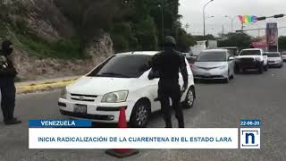 Autoridades restringen tránsito entre municipios en Lara por radicalización de la cuarentena