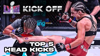 The BEST HEAD KICK FINISHES in Invicta FC HISTORY!