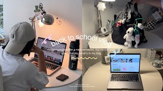 STUDY VLOG 🦷: things I prep for a new semester, my study habits, what’s in my bag ft. Edrawmind