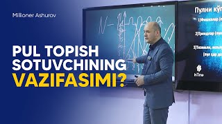 Pul topish sotuvchining vazifasimi?