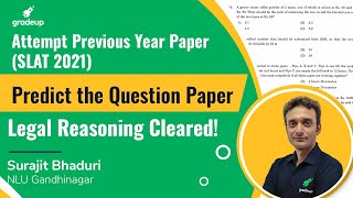 SLAT 2021 Legal Reasoning Question Discussion | Law Previous Year Questions | Gradeup