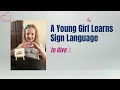 Young Girl Learns Sign Language to Speak to Her Deaf Delivery Man