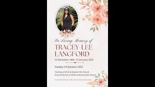 Funeral Service Of Tracey-Lee Langford