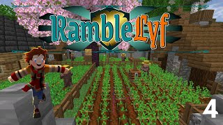 Fletching and Farming 🎉RambleLyf SMP Episode 4