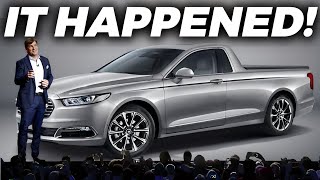 IT'S BACK! ALL NEW Ford Ranchero SHOCKS The Entire Car Industry! Maverick Competitor?