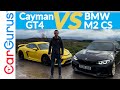 Porsche 718 Cayman GT4 vs BMW M2 CS