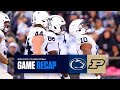 No. 4 Penn State DOMINATES Purdue, Improves to 4-0 on the road | Game Recap