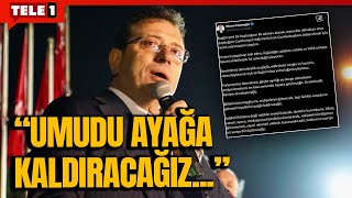 İmamoğlu'ndan adaylık açıklaması!