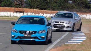 HSV Senator vs Volvo S60 Polestar: track comparison (POV)