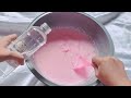 cara membuat strawberry pudding slime mudah tutorial slime