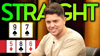 Massive $111,900 Pot Snatched With Insane Straight Draw at High Stakes Cash Game
