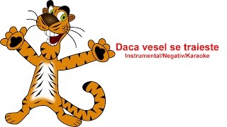 Dacă Vesel Se Trăieşte | Instrumental | Negativ | Karaoke | Cantecele Prescolari