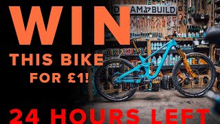 24 HOURS LEFT to WIN! KONA PROCESS + TRICKSTUFF BRAKES - £1 TICKETS