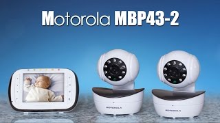 Motorola MBP43-2 Remote Wireless Video Baby Monitor