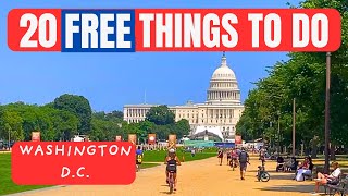 20 FREE things to do in Washington, D.C.