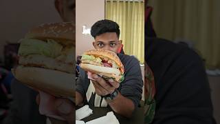 ജീവിതത്തില്‍ ആദ്യമായി Burger King ന്റെ Burger വാങ്ങിയ കഥ 🤤 | #trending #unboxing #food #shorts