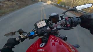 Short video of some riding. #ducatimonster #motorbike #justgetoutandrace #monster1200s #ducati