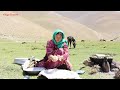 stone bread and biryani recipe shepherd mother cooking shepherd food village life in afghanistan