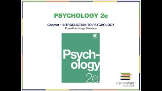 PSYC 101 - Psychology 2e, Chapter 1