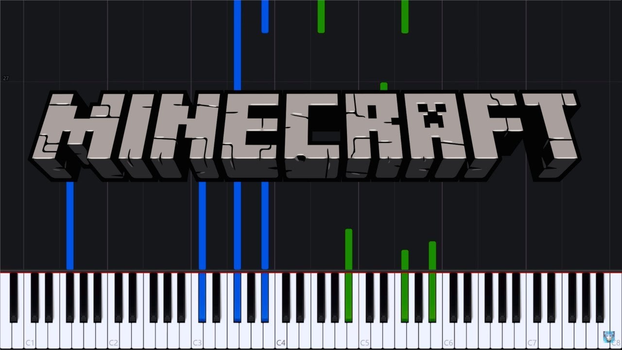 Theme Song Minecraft Piano Tutorial Synthesia Torby Brand