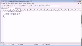 jQuery Tutorial 42 Bind