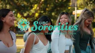 UBC Sororities Recruitment Video 2023