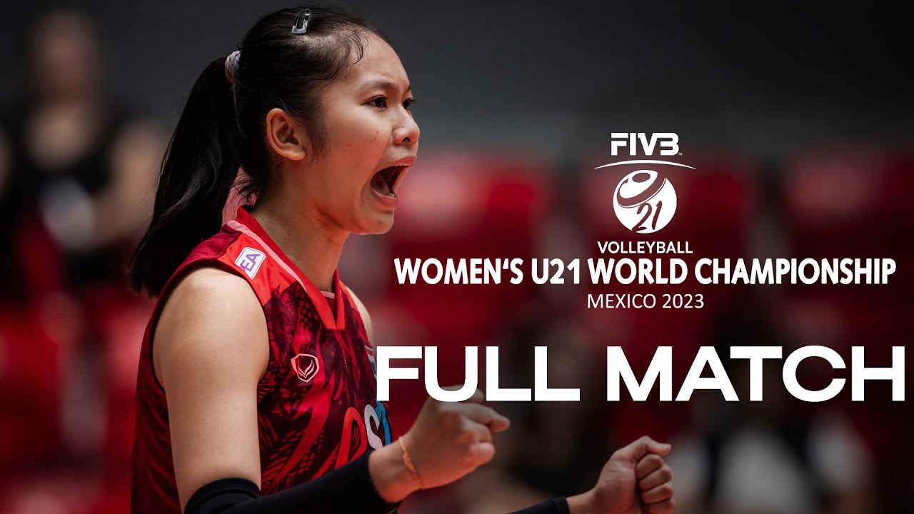 THA🇹🇭 Vs. JPN🇯🇵 - Full Match | Women's U21 World Championship | Lèon ...