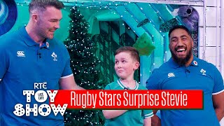 Irish rugby stars' epic Toy Show surprise! | The Late Late Toy Show