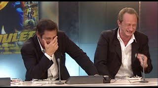 Le fou rire de Gérard Lanvin et Benoît Poelvoorde en intégralité (2002)