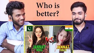 Jannat Zubair Vs Jannat Mirza | Tik Tok | India vs Pakistan